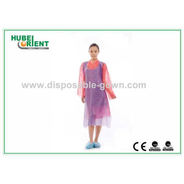 Waterproof Plastic Disposable Aprons/Disposable Kitchen Aprons/single use PVC
