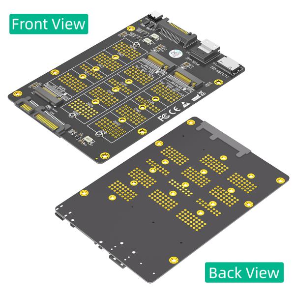 M.2 NVMe SSD to SFF-8611/8654 Adapter 6Gb/s Bandwidth