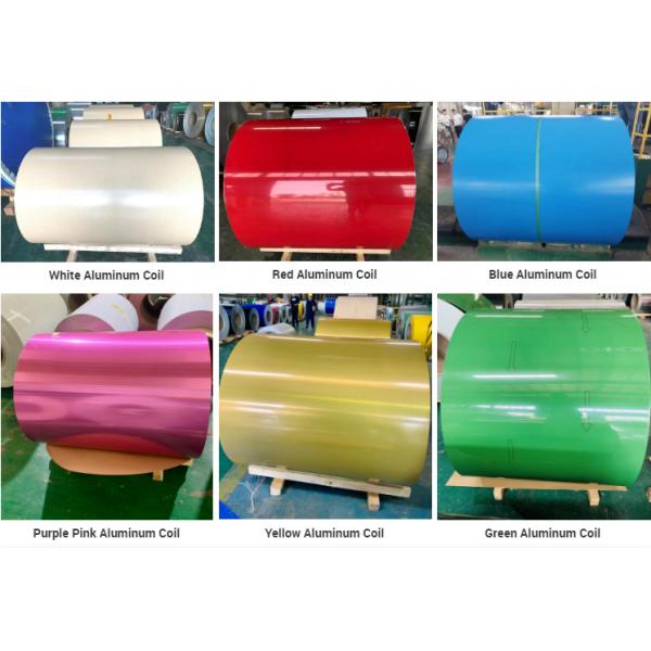 3004 PE Color Coated Aluminium Coil T8 Temper Fading Resistance