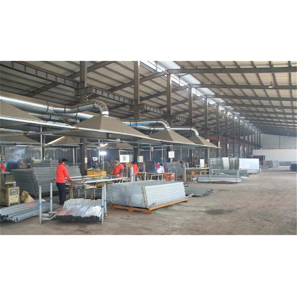 Australia Standard Temp Construction Fence 6ft Height 50x200 Mm Hole Size