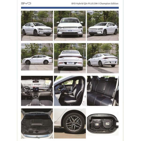 Electric Vehicle Parts Cheap Byd Qin Plus Dmi in Stock Plug in Hybrid Electric Vehicle Car Byd Electric Car