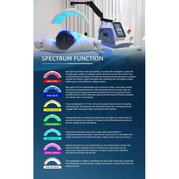 6 In 1 Photon Light Therapy Machine PDT Hydrafacial Care Beauty Device