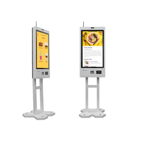 Fast Food Self Ordering Kiosk Android Bill Payment Food Order Terminal Self Service Ordering Machine Kiosk for Restaurants