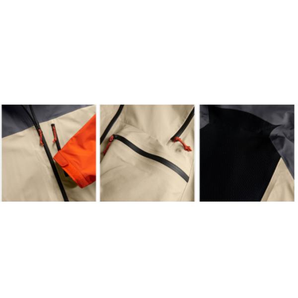 100% Polyester Women'S Fashion Lightweight Windbreaker Jacket Waterproof Raincoat