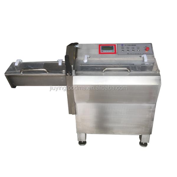 Frozen Meat /beef slicer Automatic conveyor belt function bacon processing equipment 304 stainless steel frozen beef slicer mach