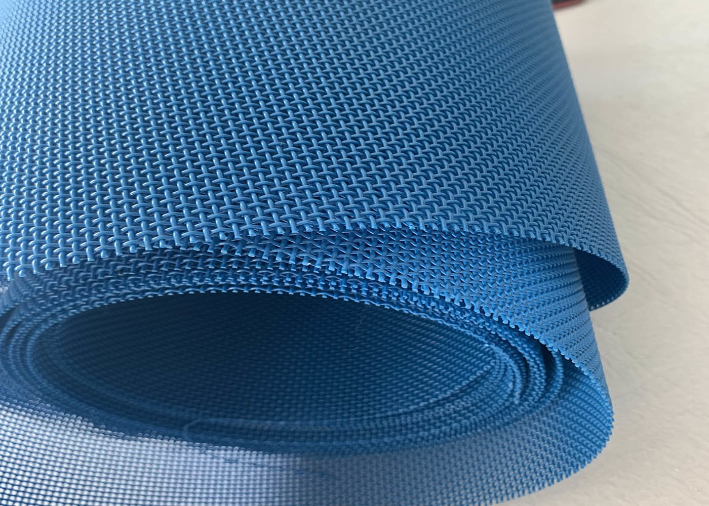 China Woven Dryer Plain Paper Mills Iso9001 Polyester Mesh Belt Spiral Hole wholesale