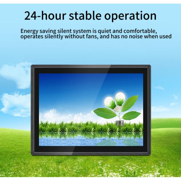 Dustproof 15 Inch Industrial Touch Screen Monitor Open Frame Wide Working Temperature