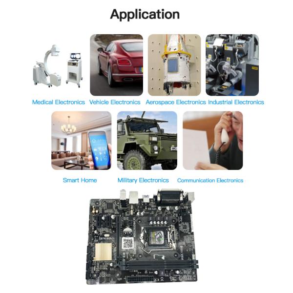 Immersion Silver 3.2mm Custom PCB Assembly For Batteries Controller