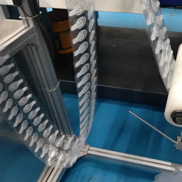 Foldable Honey Transparent Plastic Small Honey Spoon For Frozen Yogurt