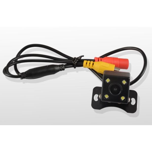 4 LED Light HD Vehicle Backup Camera Wire Type Temperature -30℃ To 60℃