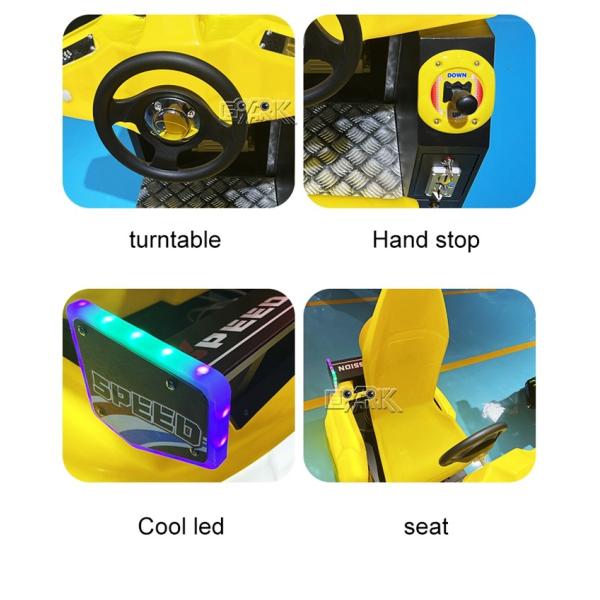 Amusement Arcade Racing Machine Split Second Coin Operated Simulator Game Console