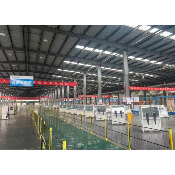 Laboratory Use GBP750S-4(1800) Inert Gas Glovebox Regeneration System With 4 Gloves for One Side