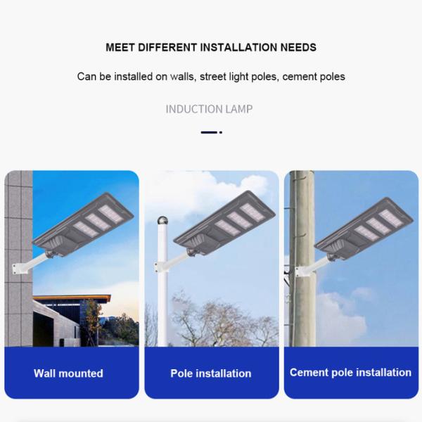 Outdoor Waterproof Solar Street Light 100 Watts Solar Street Light 3000/4000/5000/5700/6500K