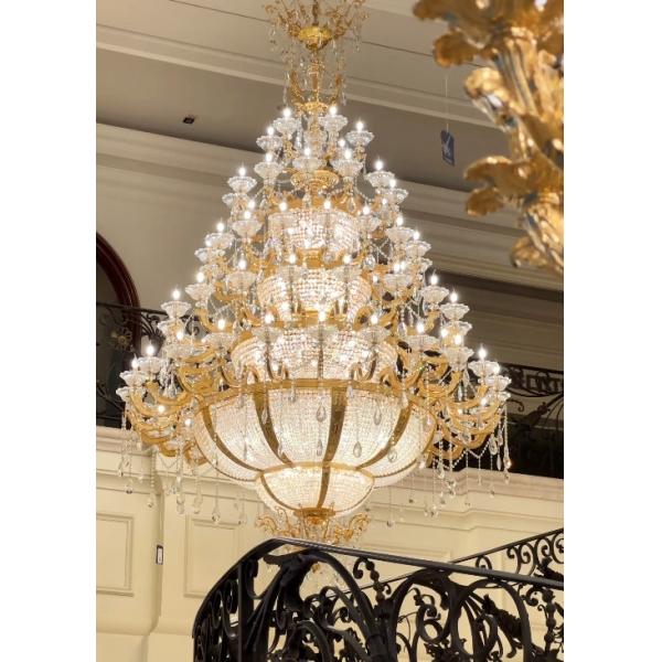 Customized Service Luxury Entryway Chandelier High End Foyer Chandeliers