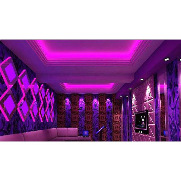 S Shape 6mm Width Flexible LED Strip Lights SMD 3528 Built In IC P923F WS2811 RGB