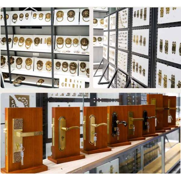 Old-Fashioned Wooden Window Fixing Hook with Brass Window Hasp Buckle Windproof Support Rod for Chinese Door Window Accessories