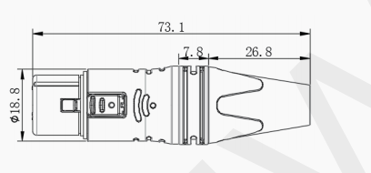 4-Pin XLR Mount Connector Indoor Audio IP40 Protection 4-Pole Wireless DMX Cable Connectors Sliver XLR Female Male Connector