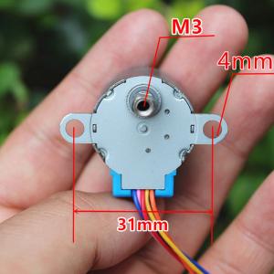 Faradyi Customization 5V 24Byj48 4 Phase 5 Wire Bipolar Mini Stepper Gear Motor