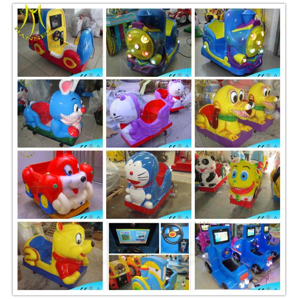 Hansel electronic game machine coin operated rocking machine for baby
