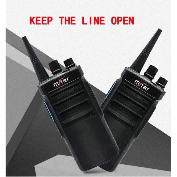 Mstar M-298 Outdoor Dustproof Mini UHF Security Radio Intercom Walkie Talkie Convenient Black Li-ion 16 Handheld 1 ~ 50 Layers