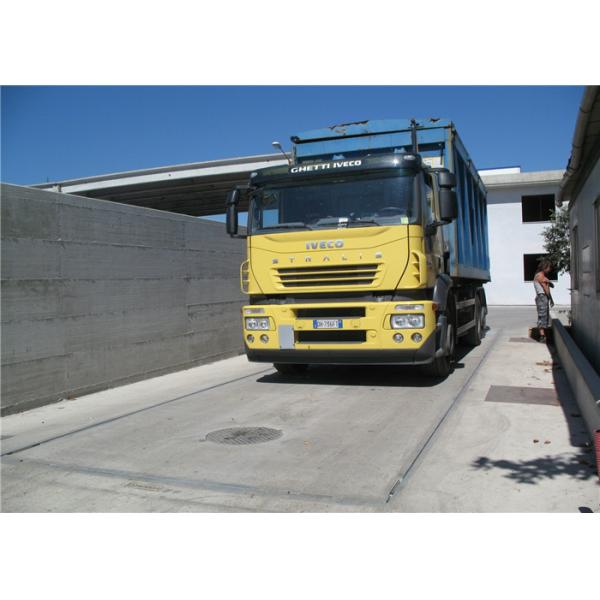 30T Loading Lorry Weighing Scales , Drive Over Truck Scales 120% Safety Overload