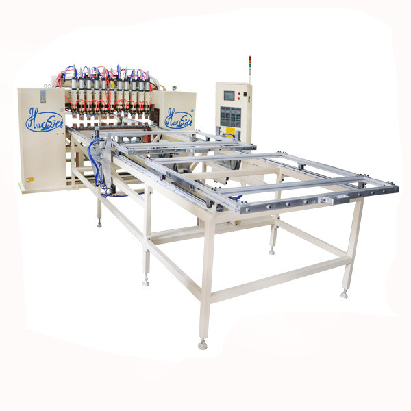 Automatic High-Precision Steel Mesh Multi Head Spot Welder Wire Shelf Gantry Spot Welding Machine