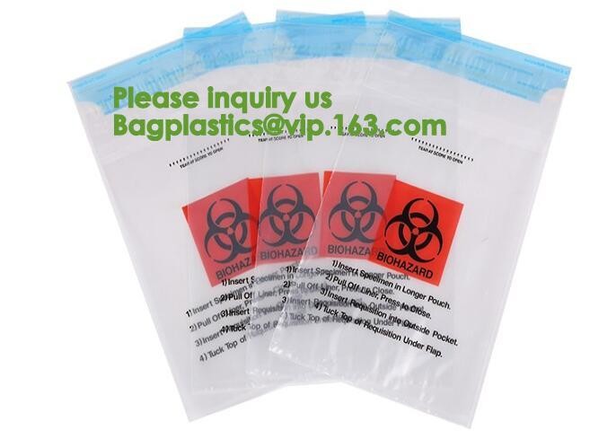 Waste Disposal Guide for Research Labs,HDPE Biological Hazard bags,Biological Hazard Waste Bags, 600 x 500mm, Yellow-50/
