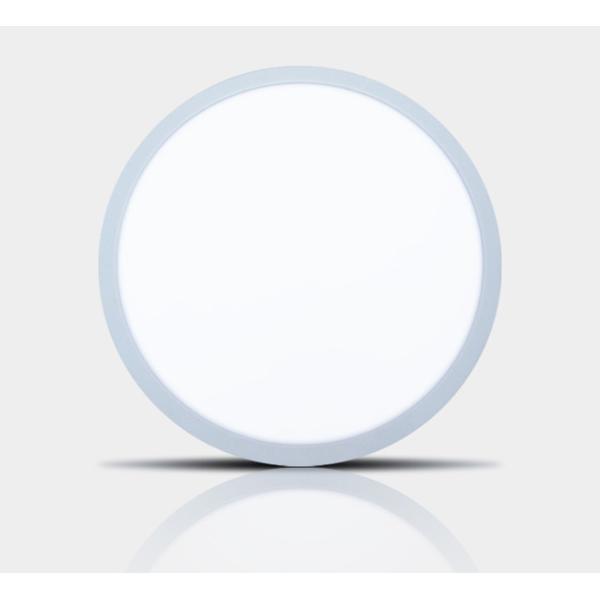 Dimmable Round Smart LED Panel Light Ultra Thin Design 80lm/w 85V - 264V