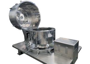 China GMP Fully Enclosed Top Manual Discharge Basket Pharma Centrifuge Machine wholesale