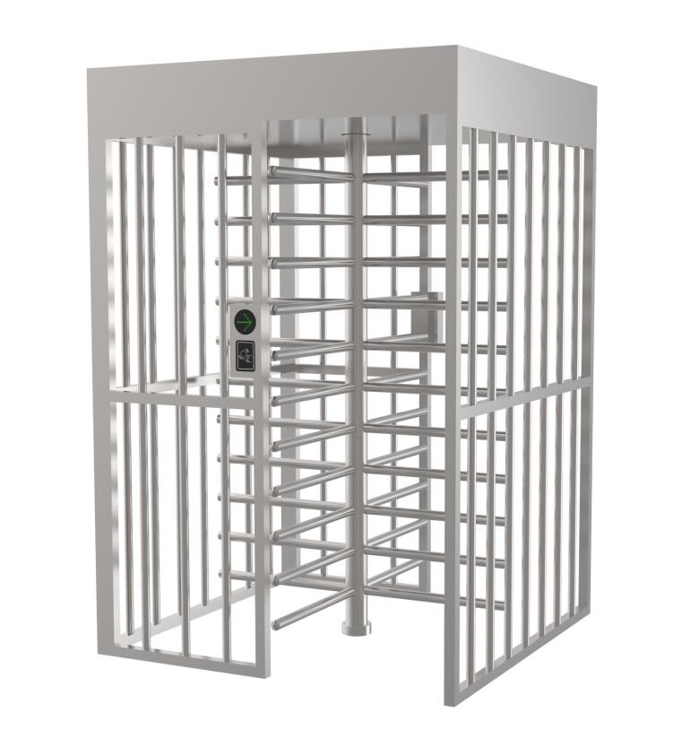 Full Height Bi-directionary SUS304 Single Lane Turnstile 35p/m