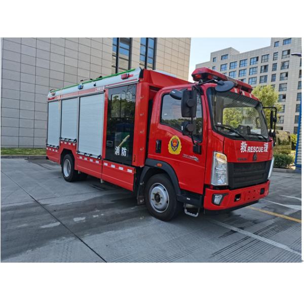 PM35/SG35 3000L Fire Department Rescue Trucks Heavy Duty Rescue Engine Fire Truck