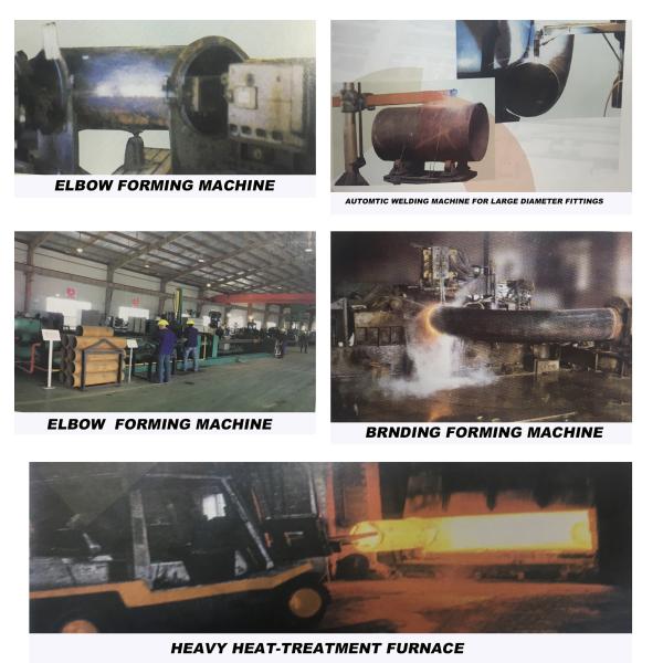 Buttwelding Carbon Steel End Cap For Pipe Fitting 1/2"-24" Sandblasting