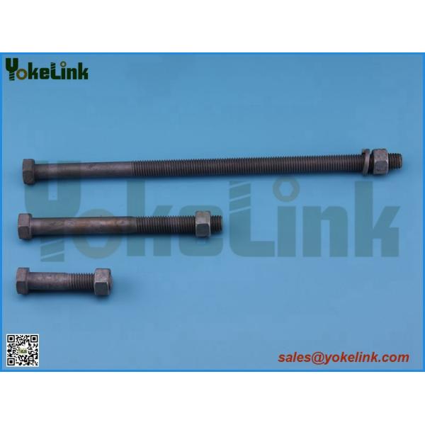 Hot dip galvanized square head bolt