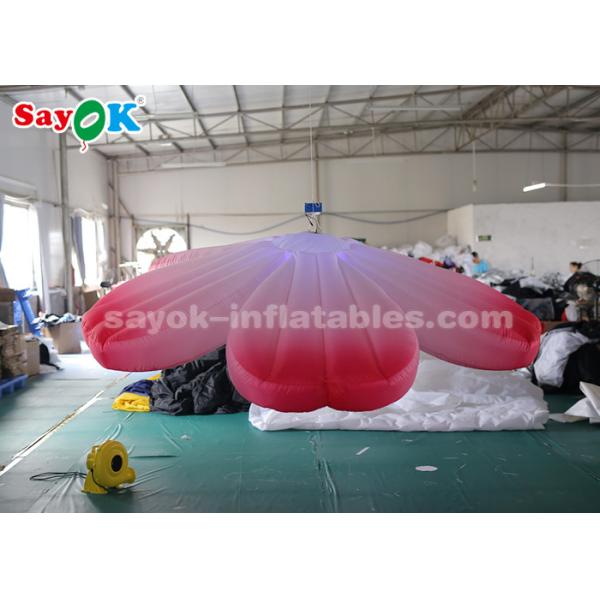 3m LED Light Hanging Flower Inflatable Lighting Decoration For Wedding