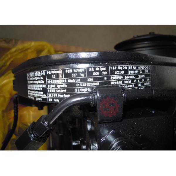 Construction Machinery Diesel Engine Assembly 6CT8.3 C240 ISO Certified