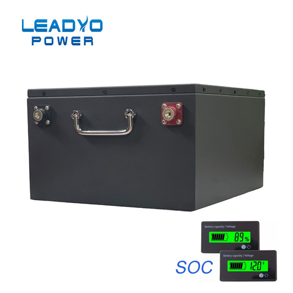 China 48V 100Ah LiFePO4 Golf Cart Batteries 300A/10s Peak Current Over Current Protection wholesale
