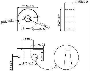 CS1000 CS1200 Electronic Current Transformer 200KHz Switching Power Supply