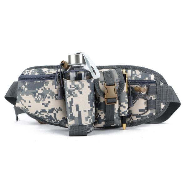 OUTDOOR MULTI-PURPOSE SPORTS WAIST PACK MEN'S ANTI-SPLASH TACTICAL CAMOUFLAGE RIDING OBLIQUE WAIST PACK
