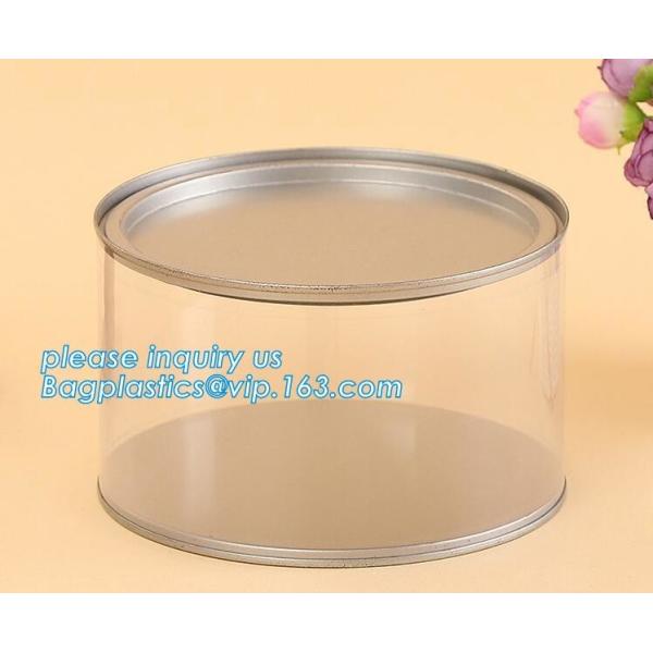 100ml pet clear plastic can,fruit candy tin container jars with aluminum lid,1 gallon clear paint can size bagease pack
