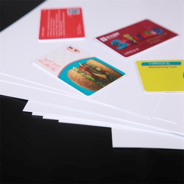 Printable 310micron White PVC Core Sheet For ID Cards / Smart Cards