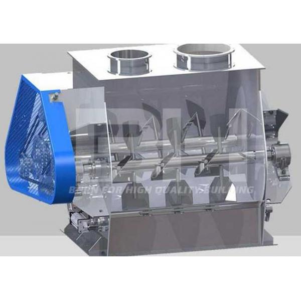 Professional Dry Mortar Mixer / Double Shaft Paddle Mixer With Long Service Life