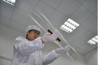 Lcd Dispay Large Multi Touch Screen Wall 80 Inch Nano Pet Semi Transparence Gray Foil