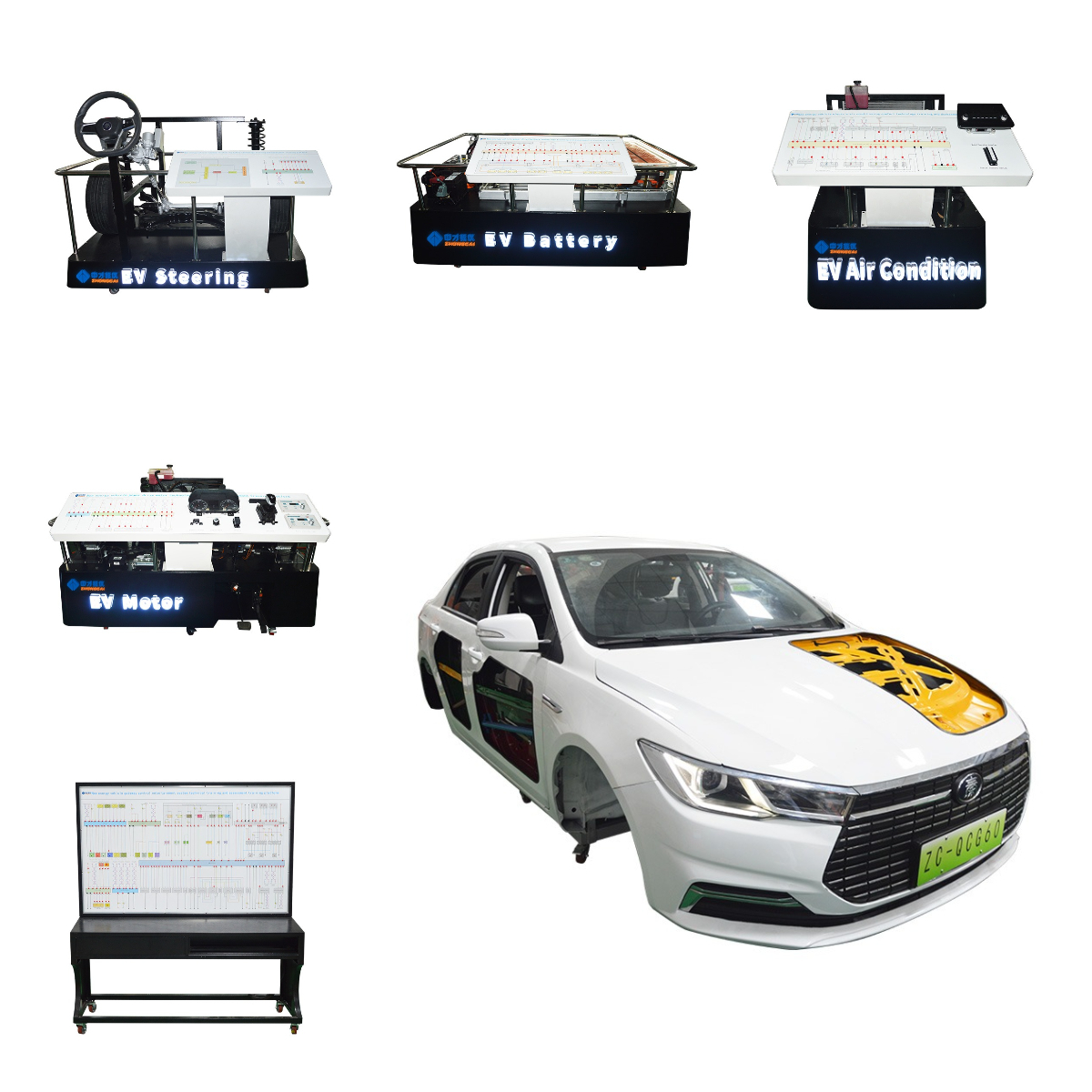China Geely Emgrand EV450 Six Link System Training Platform wholesale