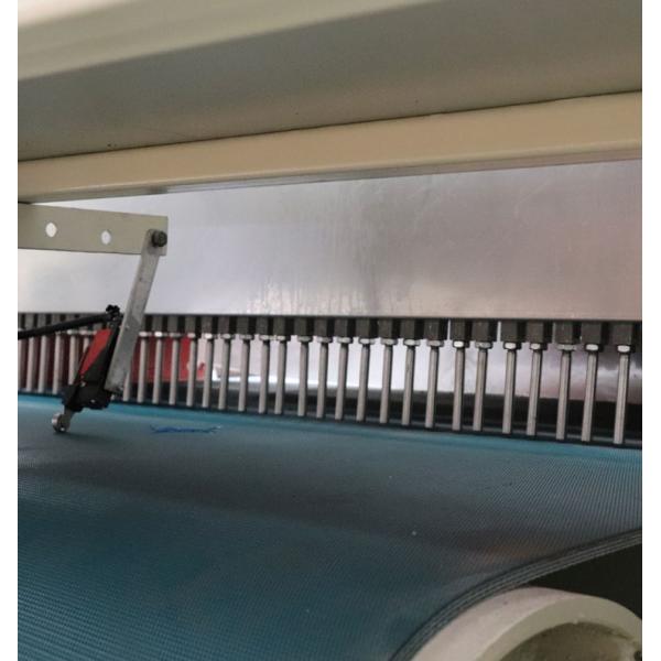 47KW LINSING Stone Slab Tile Bush Hammer Chiseled Rough Picking Marble Sandblasted Surface Granite Grinding Machine