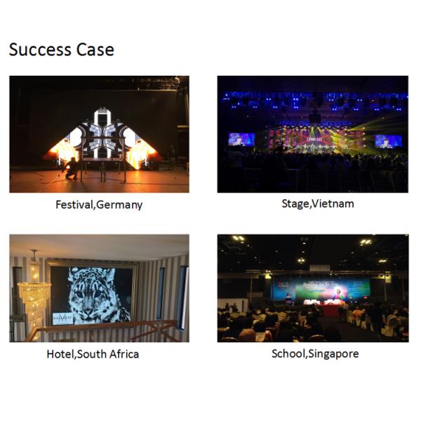 P2.4 240*180mm Outdoor Full Color Led Display 2880HZ Refresh Rate Noiseless