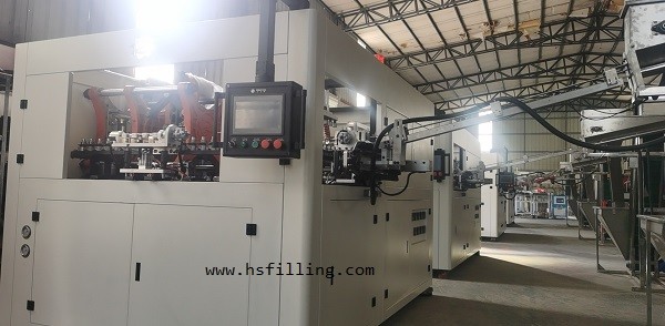 2 cavity Bottle Blow Molding Machine Semi Automatic Bottle Blowing Machine