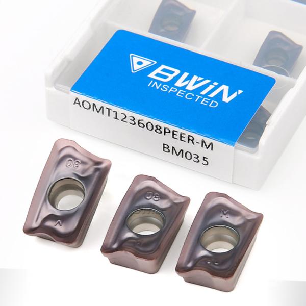 China AOMT 123608PEER Metal Lathe Carbide Inserts Stainless Fast Feed wholesale