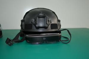China Real Time Infrared Temperature Measuring Helmet / Smart Helmet Measures wholesale