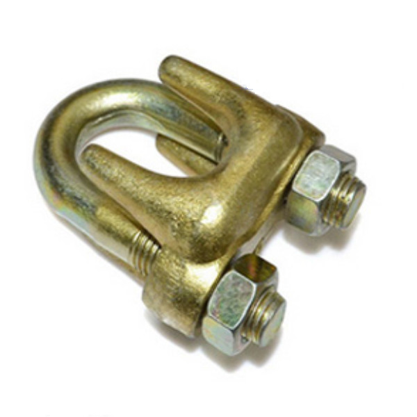 Type A Malleable Drop Forged Cable Clamps For Lifting 6mm To 50mm