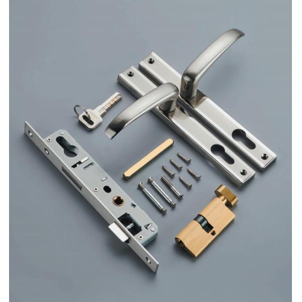 Aluminium Alloy Mortise Lever Lockset Hardware Door Lock Mortice Handle Locks Body